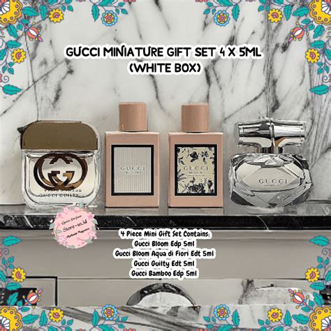 Gucci mini gift set